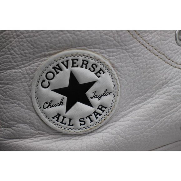Converse Chuck Taylor Women's 13 Men's 11 All Star Lugged 2.0 Hi White LEATHER - Picture 10 of 10
